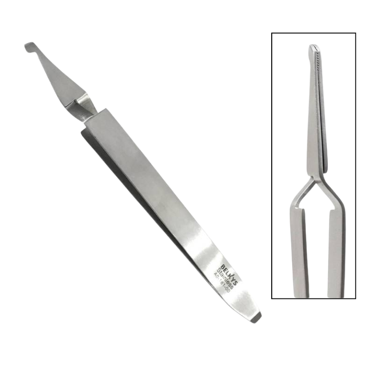 PINZA PORTA BRACKETS CON ALETA BELKYS