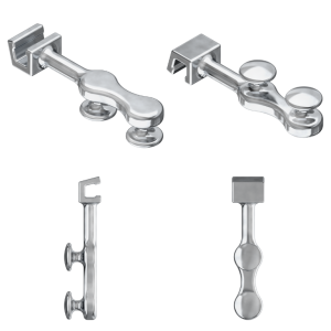 BOTÓN PARA CRIMPAR POWER ARM MJANSON DISK HOOK X 10  - ORTHOMETRIC