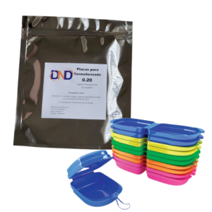 COMBO PLACAS PETG DE 0.020» / 0.51 MM DND + CAJAS P/ALINEADORES CON AROMA MAQUIRA