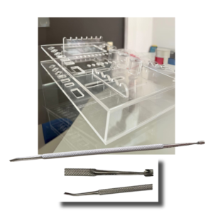 COMBO ORGANIZADOR ACRILICO MAOD E INSTRUMENTO HELIX BELKYS