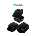 CAJA ORTODÓNTICA NEGRA CON BRILLO X 10 UNID - INDUSBELLO